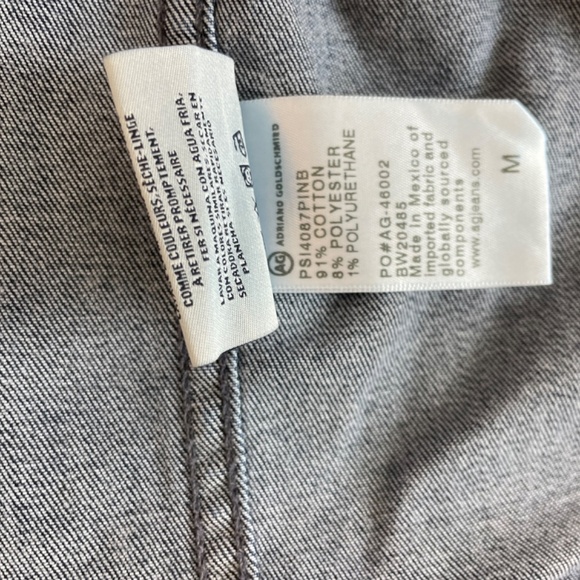 AG Denim Robyn Jean Jacket, Size Medium, Pinnacle Blue - Picture 6 of 6